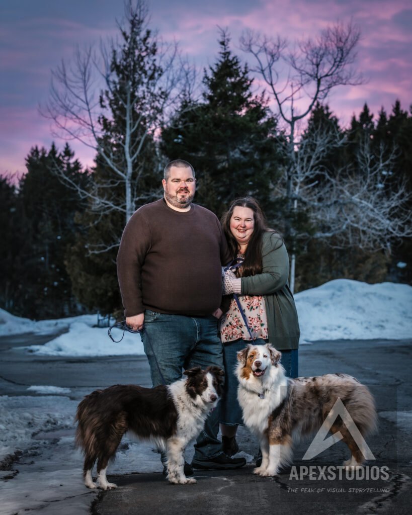 Couple Portrait Session in Saint John NB - ApexStudios